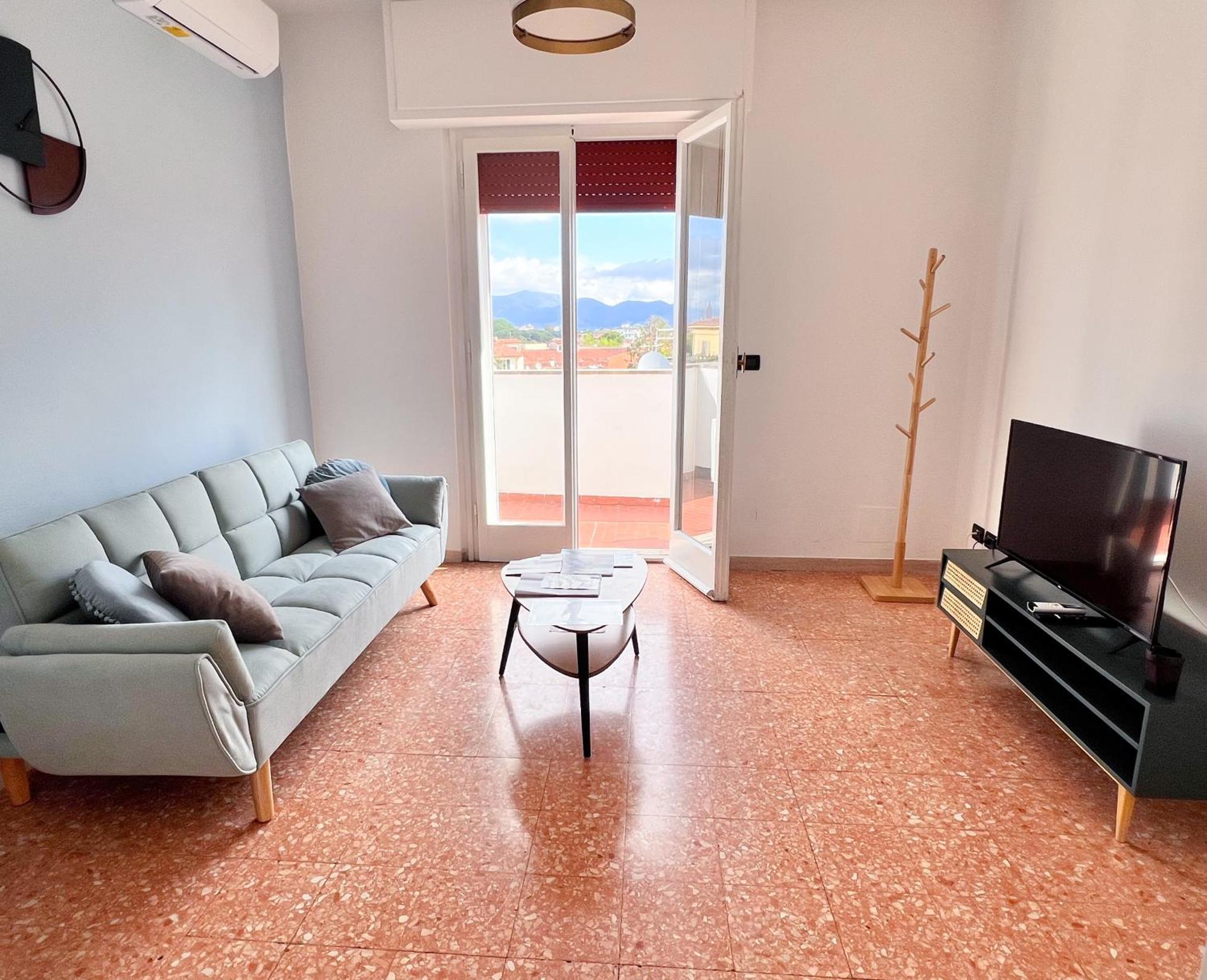 Apartament Attico Terrazza Vista Panoramica Lungarni Pisani Zewnętrze zdjęcie
