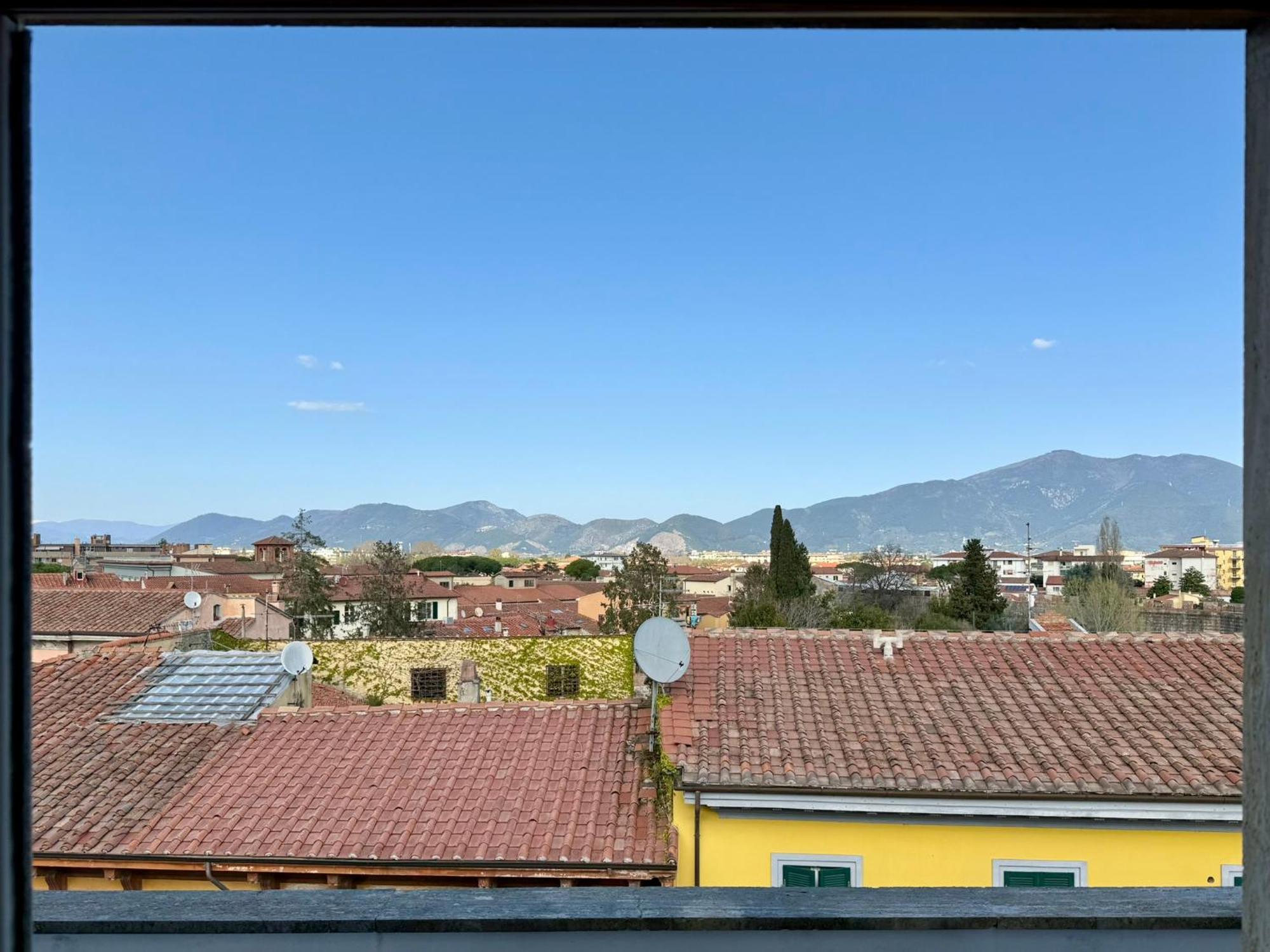 Apartament Attico Terrazza Vista Panoramica Lungarni Pisani Zewnętrze zdjęcie
